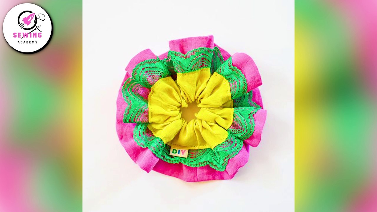 40 Sewing Hair Scrunchies Projects | 40 Sewing Hair Scrunchies DIY Ideas