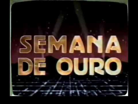 Semana de Ouro - Chamada (1990) - Rede Manchete