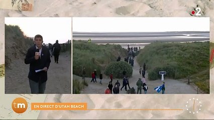 Thomas Sotto prend l'antenne pour commémorer les 80 ans du Débarquement sur France 2.