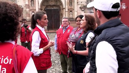 Las emotivas imágenes de la reina Letizia en Guatemala con mujeres supervivientes de violencia