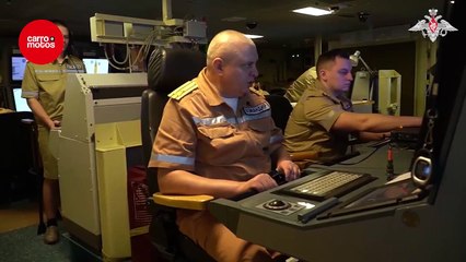 ロシアのフリゲート艦「アドミラル・ゴルシコフ」が極超音速ミサイルの発射演習を実施