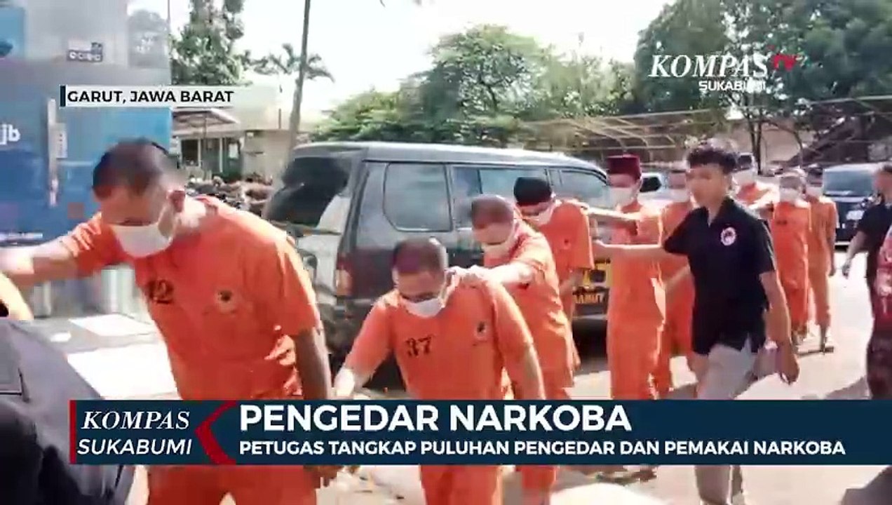 Petugas Tangkap Puluhan Pengedar Dan Pemakai Narkoba