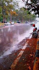 Beautiful weather with rain today in Islamabad