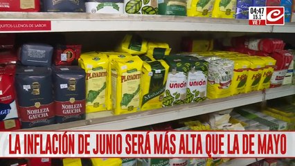 Estiman que la inflación de junio será más alta que la de mayo
