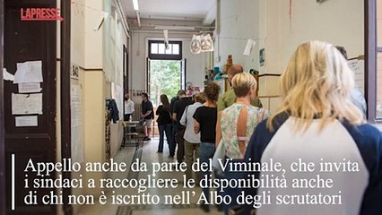 Elezioni Europee, mancano gli scrutatori: compensi bassi, meno di 4 euro l'ora