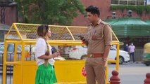 #trending Mahi Proposing To Police Men Prank