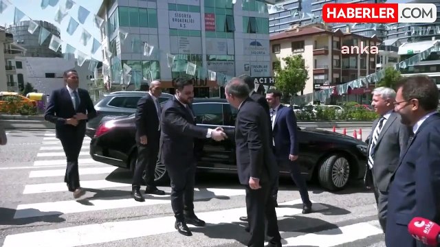 BTP Genel Başkanı Hüseyin Baş, İYİ Parti Genel Başkanı Müsavat Dervişoğlu'nu ziyaret etti