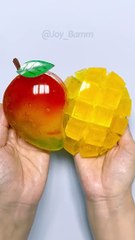망고 말랑이 만들기Mango Squishy DIY with Nano Tape! #실리콘 테이프
