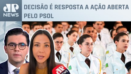 STF dá 10 dias para governo de SP explicar escolas cívico-militares; Amanda Klein e Vilela comentam