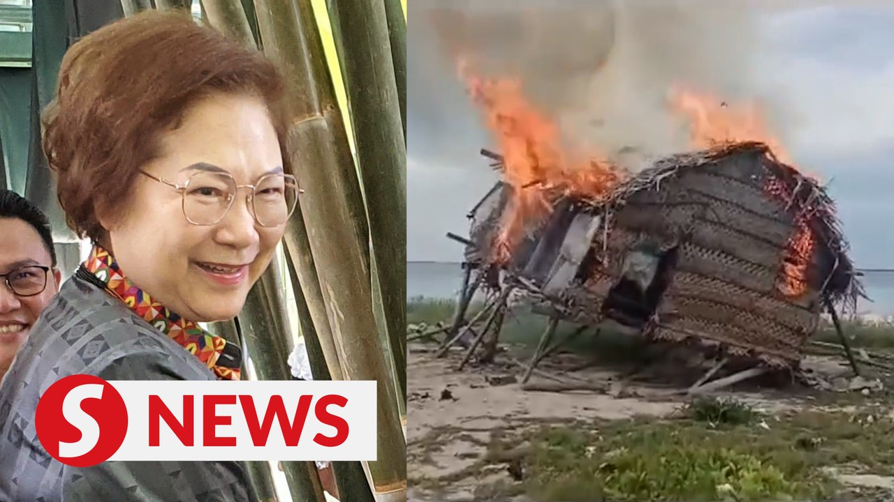 Sea nomad homeowners allegedly torched houses to gain sympathy, says Sabah minister