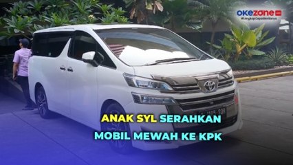 Anak SYL Serahkan Mobil Mewah ke KPK, Ini Penampakannya