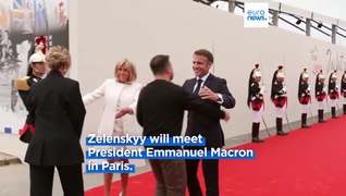 D-Day: President Zelenskyy welcomed in Paris for second day of commemorations