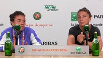 Tennis - Roland-Garros 2024 - Sara Errani e Jasmine Paolini : 