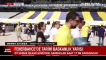 Aziz Yıldırım mı? Ali Koç mu? Fenerbahçe'de başkanlık seçimi için oy kullanma işlemi başladı