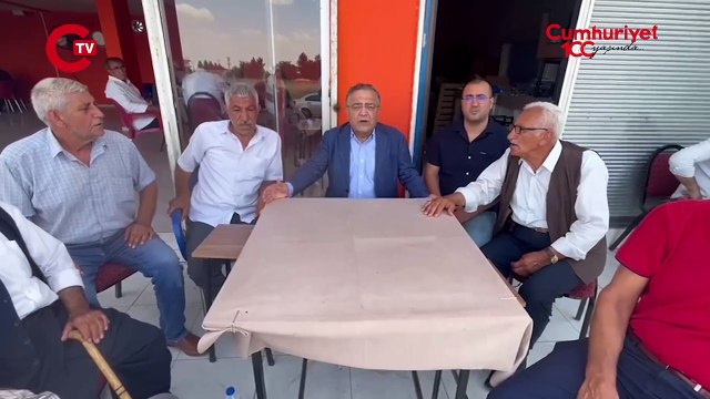 Sezgin Tanrıkulu 'Diyarbakır'ın merkeze yakın Pirinçlik (Yolboyu) Köyündeyiz; burası aslında 2 bin konut, 5 bine yakın da nüfusun olduğu bir belde ancak burada şebeke suyu yok.