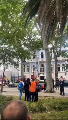 incêndio, Avenida da Liberdade, prédio em obras, JNcQUOI