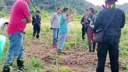 Oknum Brimob Intimidasi Petani di Depan Anak Kecil