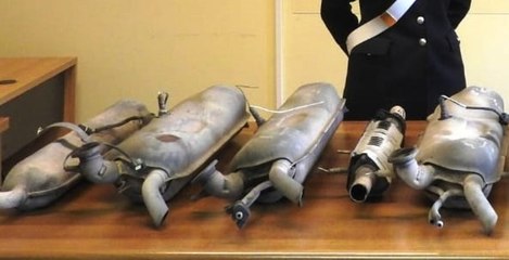 Furti di marmitte da auto parcheggiate a Santa Maria Capua Vetere: arrestato 33enne napoletano (07.06.24)