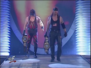 Brothers of Destruction WCW Tag Team Champions Entrance Unforgiven 2001