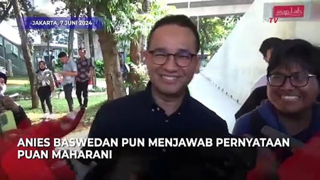 Momen Anies Baswedan Balas Omongan Puan Maharani soal Pilkada: PDIP Menarik