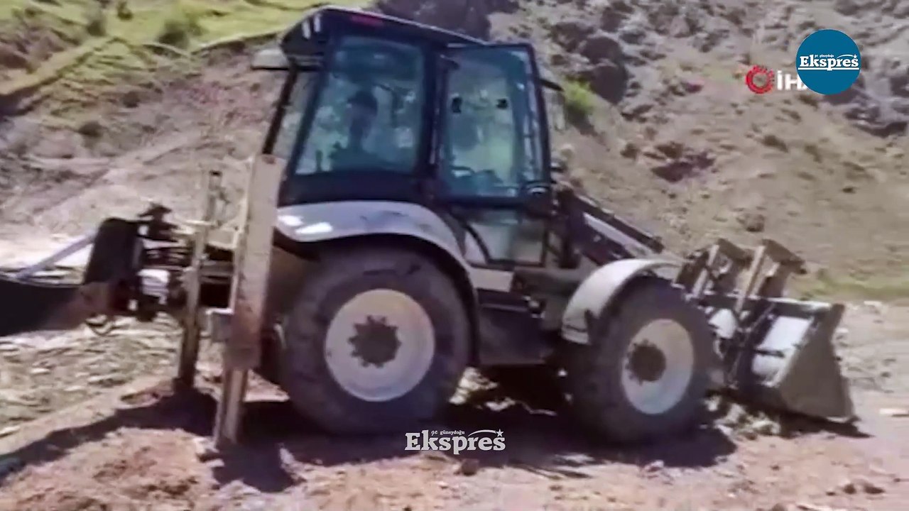 Diyarbakır Kulp’ta katır kurtarma operasyonu