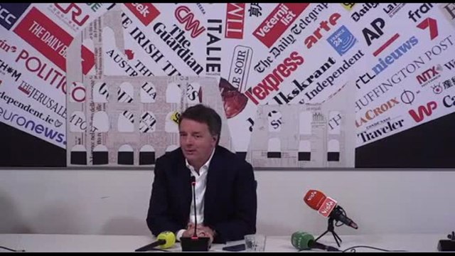 Ue, Renzi: Draghi ottimo a Consiglio Ue ma Costa candidato socialisti