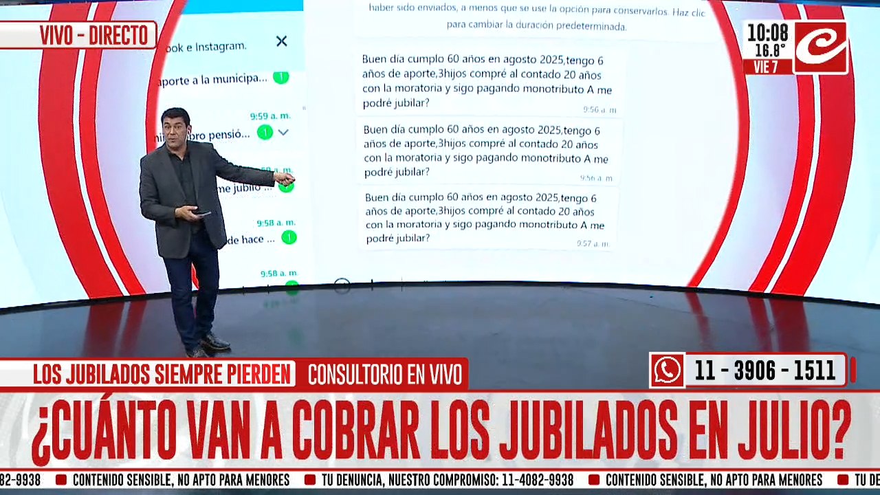Atención jubilados: ¿cuánto van a cobrar en julio si se aprueba la nueva ley?