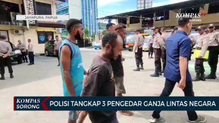 Kronologi Penangkapan Tiga Pengedar Ganja Lintas Negara di Jayapura