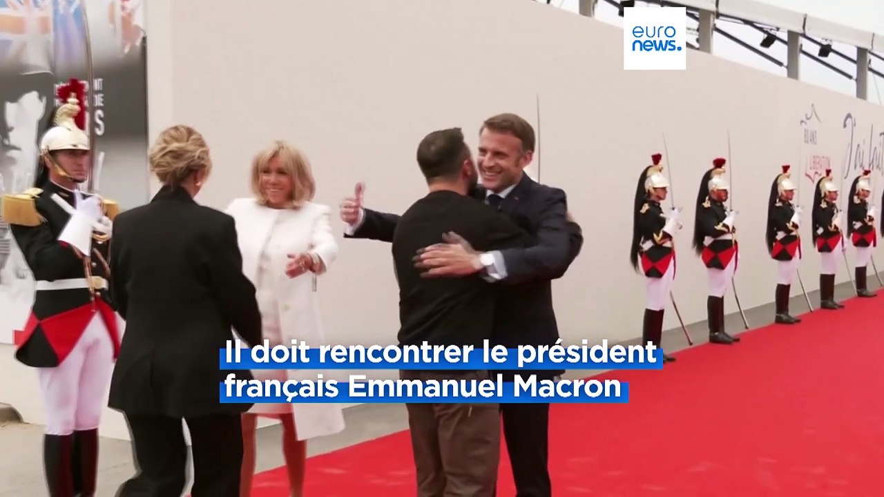 Volodymyr Zelensky vient chercher du soutien auprès de ses alliés