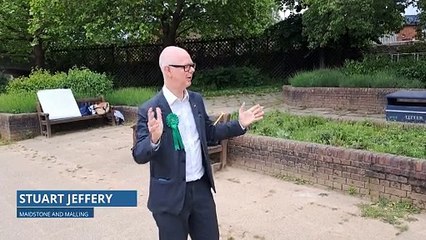 The Green party launch their campaign in Kent