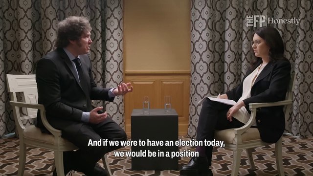 Milei asegura que su imagen positiva está en su mejor momento: Mi ministro de Economía es ovacionado