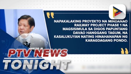 Marcos administration looking for more funds for Mindanao Railway Project