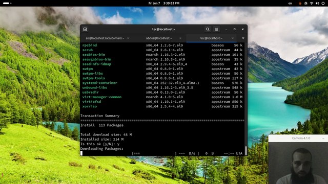 qemu/kvm setup on alma/rocky/centos/fedora