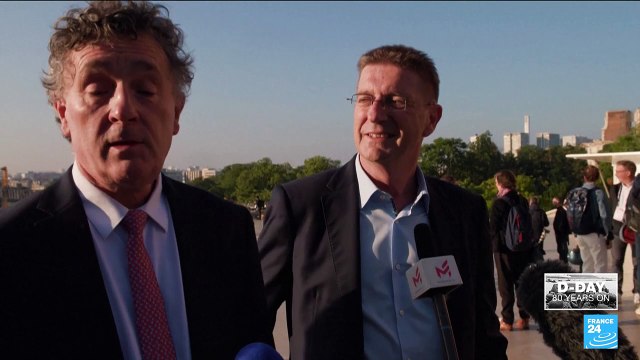 Olympic rings mounted on Eiffel Tower with 50 days to go until Paris Games