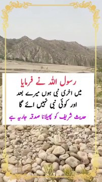 نبی اکرم صلی اللہ علیہ وآلہ وسلم کا ارشاد ہے