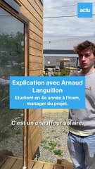 Des étudiants imaginent et construisent une maisonnette offerte aux sans-abris