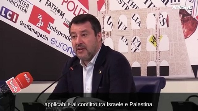 Ucraina, Salvini: Non votero' invio armi se verranno usate per colpire territorio russo
