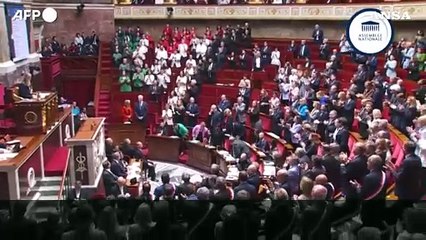 Francia, in Parlamento sventola di nuovo una bandiera palestinese