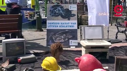 İstanbul'da su altından çıkanlar hayret ettirdi: Silah, muska, matkap...