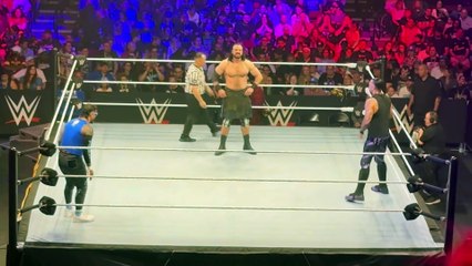 Drew McIntyre vs Damian Priest vs Jey Uso - WWE Live Event