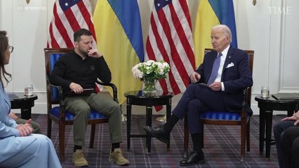 Biden Apologizes to Zelensky For Congressional Holdup to Weapons That Let Russia Gain