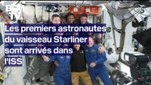 Les premiers astronautes du vaisseau Starliner sont arrivés dans la Station spatiale internationale