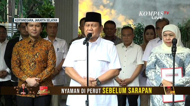 Ketum Gerindra, Prabowo Subianto Nyatakan Dukungan bagi Khofifah-Emil di Pilgub Jawa Timur!
