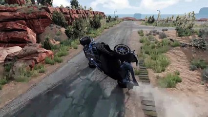 Cars Vs Suspension Bridge | BeamNG Drive | 4K Gameplay