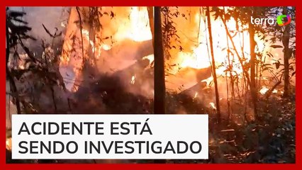 Avião de pequeno porte cai e deixa duas pessoas mortas em Mato Grosso