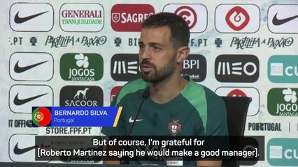 Silva responds to Martinez's claim about becoming a future manager