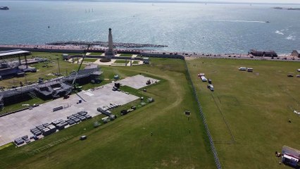 D-day 80: dismantling of set up