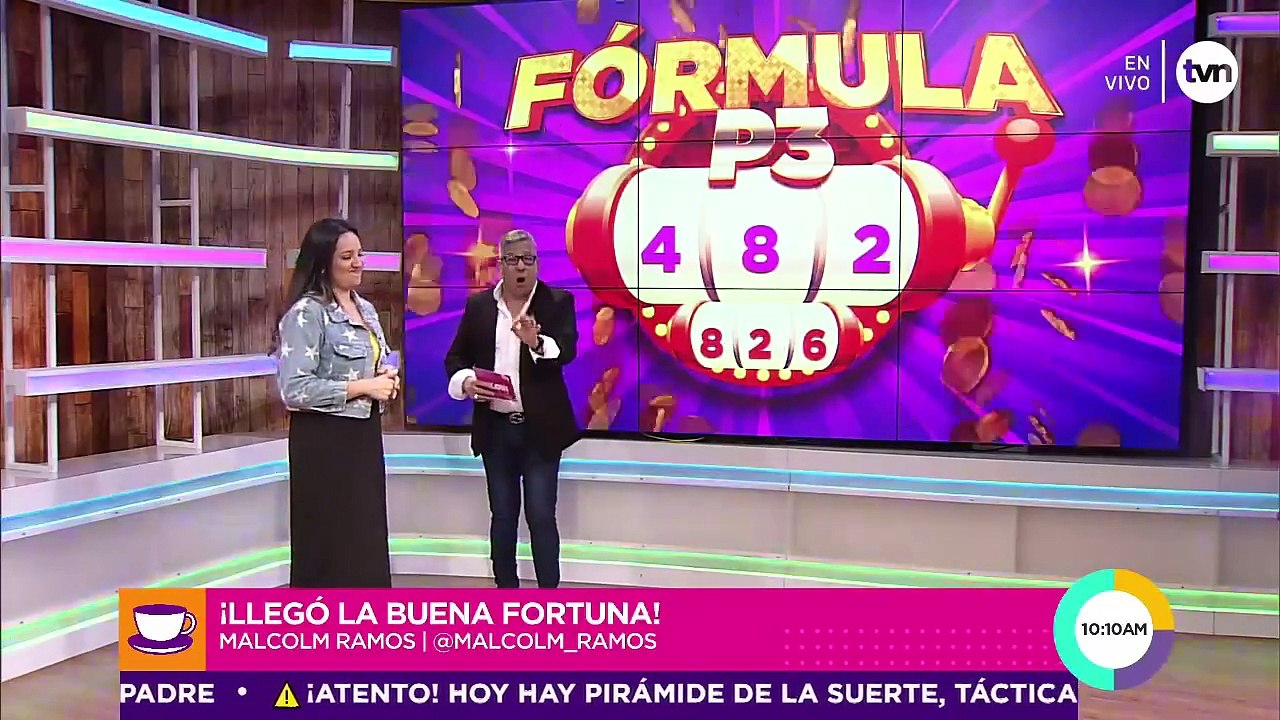 Pirámide de Malcom Ramos para el sorteo del domingo 9 de junio 2024