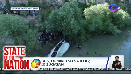 School bus, dumiretso sa ilog; 7 patay, 20 sugatan | SONA