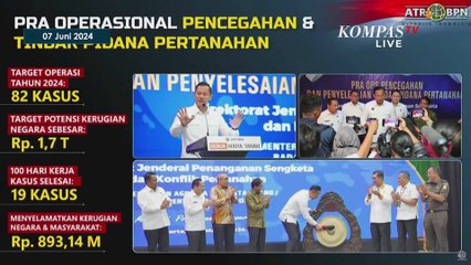 Momen Menteri ATR/BPN AHY Klaim Selamatkan Rp893 Miliar uang Negara di Pidato100 Hari Kerja